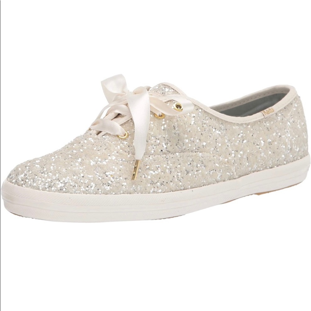 Kate Spade Keds Women's Champion Glitter Sneaker Size 8.5